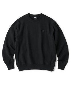 画像1: FTC SMALL BOX LOGO CREW NECK