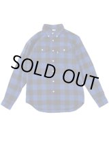 画像: FTC BLOCK PLAID NEL B.D L/S SHIRT 「HOLMES」