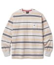 画像1: FTC POCKET STRIPE L/S TOP