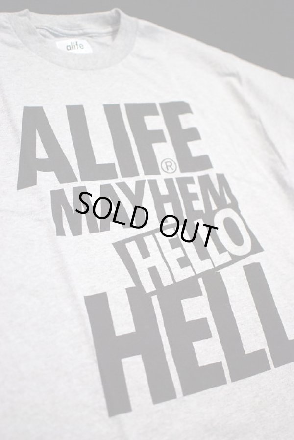 画像1: ALIFE S/S TEE  「HELLO HELL」