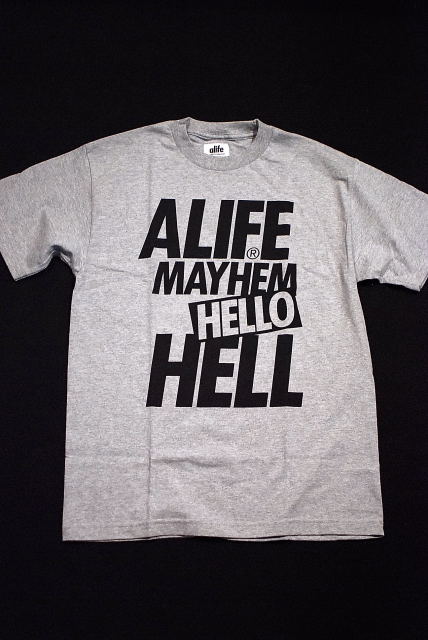 画像: ALIFE S/S TEE  「HELLO HELL」