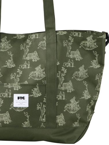 FTC 「ALLOVER TOTE BAG with COOLER」