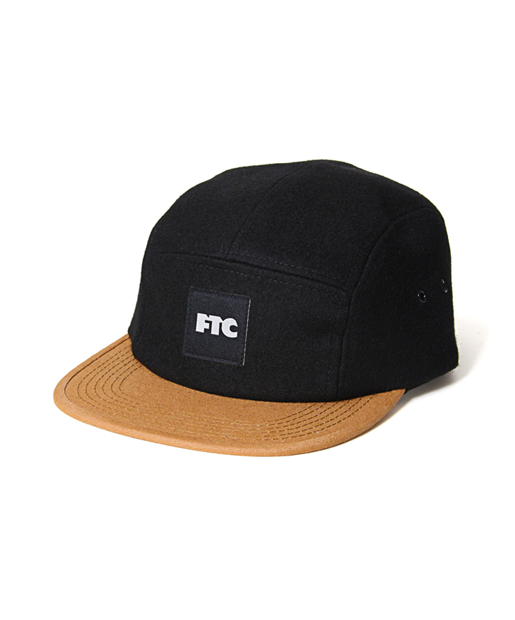 FTC TWEED CAMP CAP [BLACK]