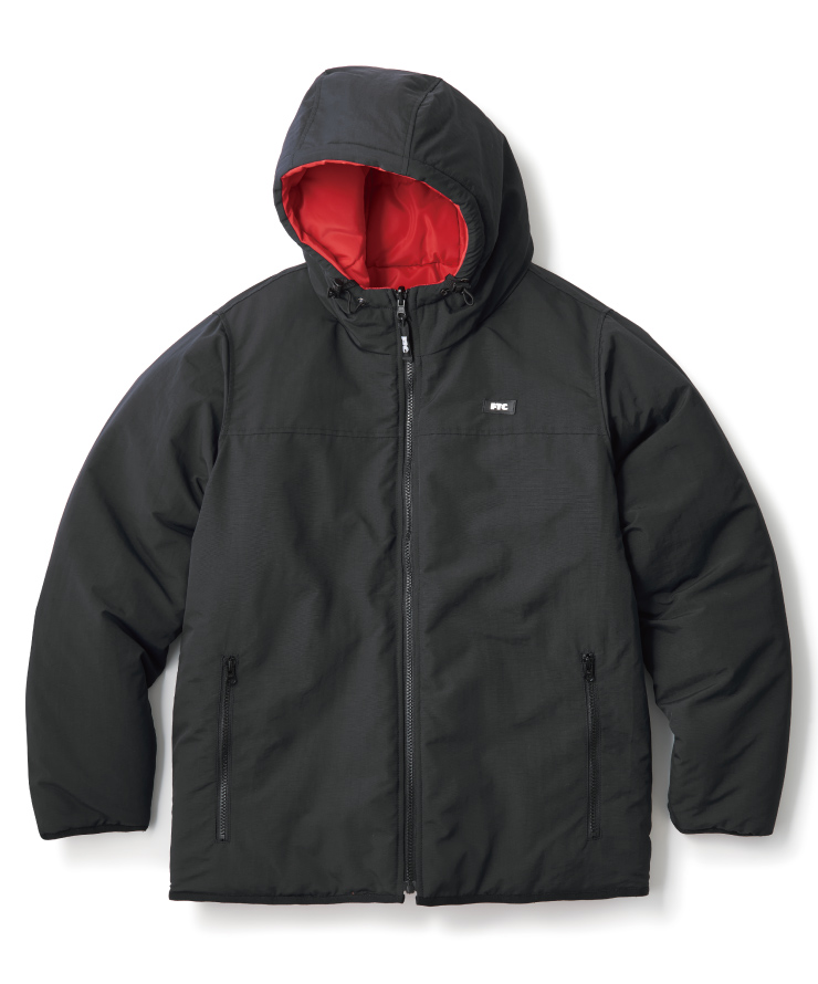 FTC REVERSIBLE HOODED PUFFY JACKET