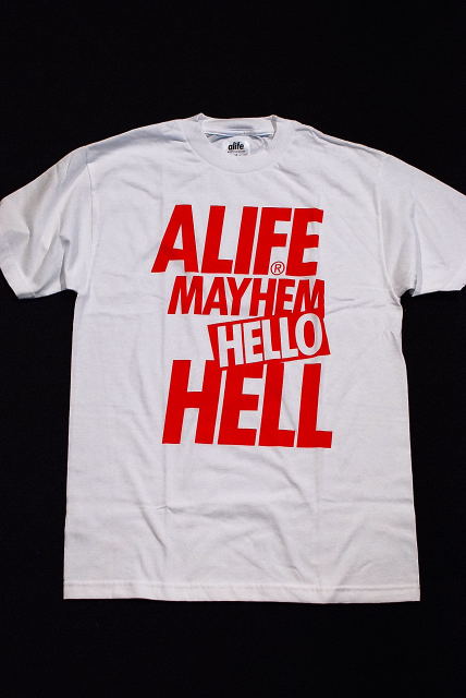 画像: ALIFE S/S TEE  「HELLO HELL」